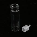 60 Pieces Mini Clear Glass Jars Vials Essential Oil DIY Decoration Bottles