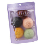 Maxbell Maxbell 5Piece Konjac Cleansing Sponge facial Washing Pad exfoliator DeepClean Round