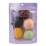 Maxbell Maxbell 5Piece Konjac Cleansing Sponge facial Washing Pad exfoliator DeepClean Round