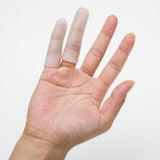 Maxbell Maxbell 2 Pairs Thumb Protectors Splint Silicone Finger Sleeves Caps Cover White