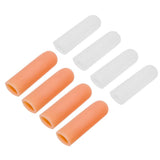 Maxbell Maxbell 2 Pairs Thumb Protectors Splint Silicone Finger Sleeves Caps Cover White