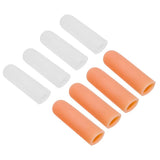 Maxbell Maxbell 2 Pairs Thumb Protectors Splint Silicone Finger Sleeves Caps Cover White