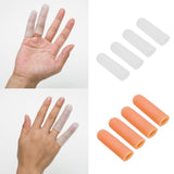 Maxbell Maxbell 2 Pairs Thumb Protectors Splint Silicone Finger Sleeves Caps Cover White