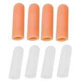 Maxbell Maxbell 2 Pairs Thumb Protectors Splint Silicone Finger Sleeves Caps Cover White