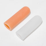 Maxbell Maxbell 2 Pairs Thumb Protectors Splint Silicone Finger Sleeves Caps Cover White