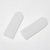 Maxbell Maxbell 2 Pairs Thumb Protectors Splint Silicone Finger Sleeves Caps Cover White