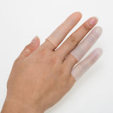 Maxbell Maxbell 2 Pairs Thumb Protectors Splint Silicone Finger Sleeves Caps Cover Skin