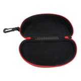 Maxbell Maxbell 2x Portable Zipper Spectacle Sunglass Eyeglass Case Box Storage Pouch Red