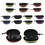 Maxbell Maxbell 2x Portable Zipper Spectacle Sunglass Eyeglass Case Box Storage Pouch Red