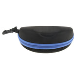 Maxbell Maxbell 2x Portable Zipper Spectacle Sunglass Eyeglass Case Box Storage Pouch Blue