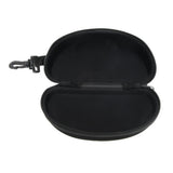 Maxbell Maxbell 2x Portable Zipper Spectacle Sunglass Eyeglass Case Box Storage Pouch Black