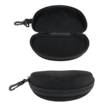 Maxbell Maxbell 2x Portable Zipper Spectacle Sunglass Eyeglass Case Box Storage Pouch Black
