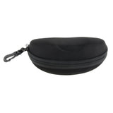 Maxbell Maxbell 2x Portable Zipper Spectacle Sunglass Eyeglass Case Box Storage Pouch Black