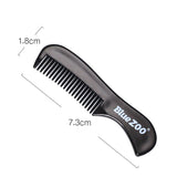 Maxbell Maxbell Portable Men' Beard Shaving Brush wit Handle Mustache Modeling Tool Black