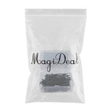Maxbell Maxbell 50 Pieces Bamboo Charcoal Floss Flosser Toothpicks Stick Interdental Sticks