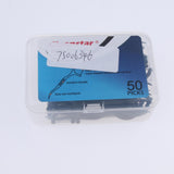 Maxbell Maxbell 50 Pieces Bamboo Charcoal Floss Flosser Toothpicks Stick Interdental Sticks