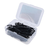 Maxbell Maxbell 50 Pieces Bamboo Charcoal Floss Flosser Toothpicks Stick Interdental Sticks