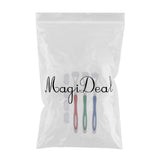 Maxbell Maxbell Pack of 3pcs, 3 Sided Deep Clean Whitening Soft Toothbrushes with 4 Brush Heads Replacement