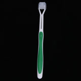 Maxbell Maxbell Pack of 3pcs, 3 Sided Deep Clean Whitening Soft Toothbrushes with 4 Brush Heads Replacement