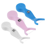 Maxbell Maxbell Reusable Interdental Brush Floss Holder Bar Wand with 30 Meter Floss White