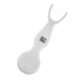 Maxbell Maxbell Reusable Interdental Brush Floss Holder Bar Wand with 30 Meter Floss White