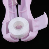 Maxbell Maxbell Reusable Interdental Brush Floss Holder Bar Wand with 30 Meter Floss Pink
