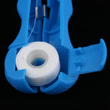 Maxbell Maxbell Reusable Interdental Brush Floss Holder Bar Wand with 30 Meter Floss Blue