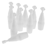 Maxbell 10 Pieces Liquids Dropper Bottles Travel Empty Squeezable Container 10ML