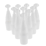Maxbell 10 Pieces Liquids Dropper Bottles Travel Empty Squeezable Container 5ML