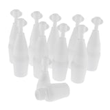 Maxbell 10 Pieces Liquids Dropper Bottles Travel Empty Squeezable Container 5ML