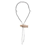 Maxbell Maxbell 2 Pcs Wooden Essential Oil Diffuser Necklace Aromatherapy Perfume Necklace