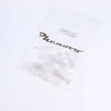 Maxbell Maxbell 10 Pcs 5/10ml White Plastic Empty Squeezable Dropper Bottles Refillable 5ml