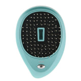 Maxbell Maxbell Portable Mini Electric Ionic Hairbrush Hair Brush Comb Massage Mint Green