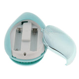 Maxbell Maxbell Portable Mini Electric Ionic Hairbrush Hair Brush Comb Massage Mint Green