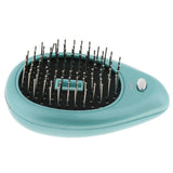 Maxbell Maxbell Portable Mini Electric Ionic Hairbrush Hair Brush Comb Massage Mint Green