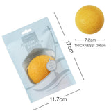Maxbell Maxbell Konjac Facial Exfoliating Sponges Natural Face Wash Cleaning Puff Yellow