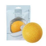 Maxbell Maxbell Konjac Facial Exfoliating Sponges Natural Face Wash Cleaning Puff Yellow