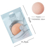 Maxbell Maxbell Konjac Facial Exfoliating Sponges Natural Face Wash Cleaning Puff Pink