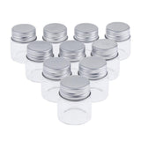 Maxbell Maxbell 10x High Borosilicate Sample Vials Clear Glass Bottles wit Aluminum Cap 20ml