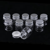 Maxbell Maxbell 10x High Borosilicate Sample Vials Clear Glass Bottles wit Aluminum Cap 20ml