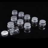 Maxbell Maxbell 10x High Borosilicate Sample Vials Clear Glass Bottles wit Aluminum Cap 20ml