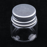 Maxbell Maxbell 10x High Borosilicate Sample Vials Clear Glass Bottles wit Aluminum Cap 20ml