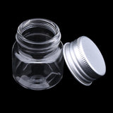 Maxbell Maxbell 10x High Borosilicate Sample Vials Clear Glass Bottles wit Aluminum Cap 20ml