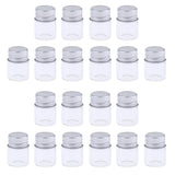 40X Empty Refillable Cosmetic Container Bottle Round Glass Jar Cannings 5ml
