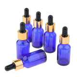 Maxbell Maxbell 6 Pieces Empty Refillable Dropper Bottles for Essential Oils Cosmetics 10ml