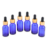 Maxbell Maxbell 6 Pieces Empty Refillable Dropper Bottles for Essential Oils Cosmetics 10ml