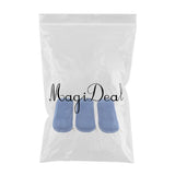 Maxbell Maxbell 3 Pieces Car Shape Zipper Eyeglass Box Glasses Case Protector Blue