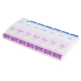 Maxbell Maxbell AM PM 14 Slots 7 Day Travel Pill Tablet Medicine Capsule Box Organizer Holder Case