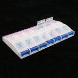 Maxbell Maxbell AM PM 14 Slots 7 Day Travel Pill Tablet Medicine Capsule Box Organizer Holder Case