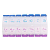 Maxbell Maxbell AM PM 14 Slots 7 Day Travel Pill Tablet Medicine Capsule Box Organizer Holder Case